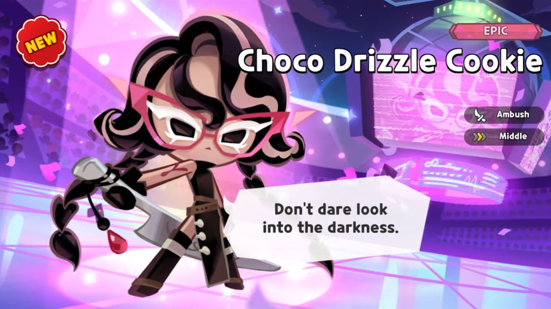 Cookie Run: Kingdom Choco Drizzle Cookie