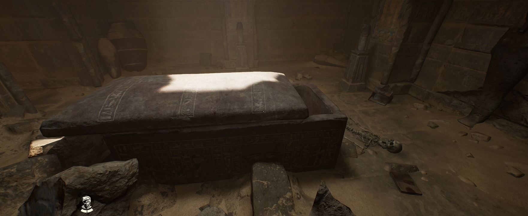 Indy Seat of Eternity sarcophagus.