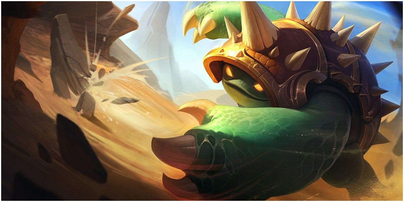 Rammus Rolling Through Summoner's Rift