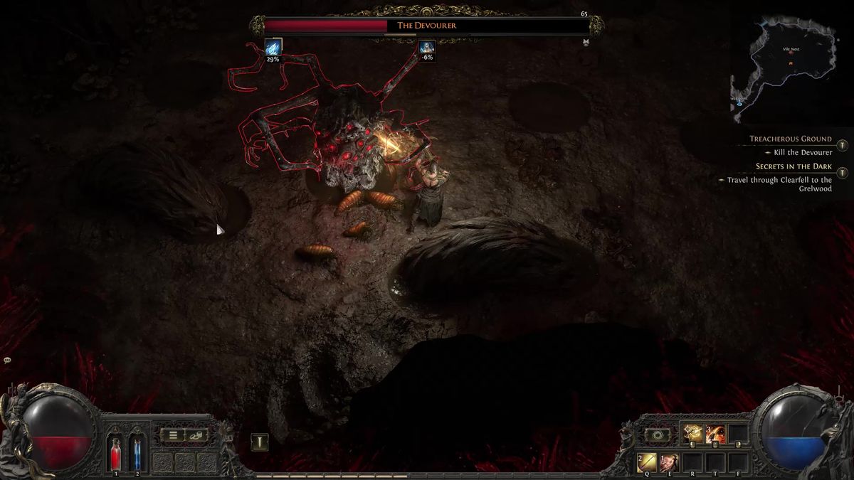 How to beat the Path of Exile 2 Devourer boss fight