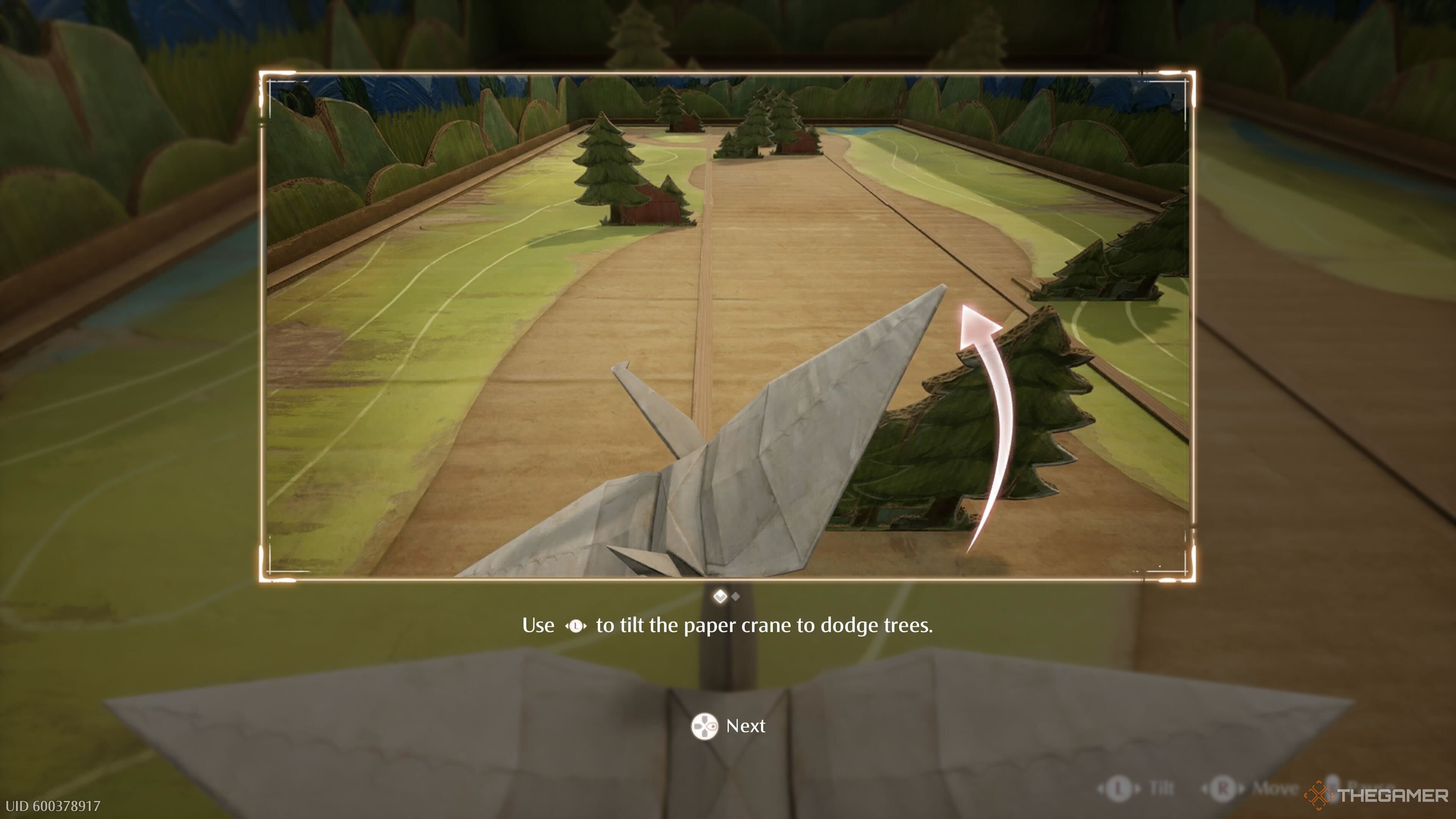 How to play the paper crane minigame in Infinity Nikki.