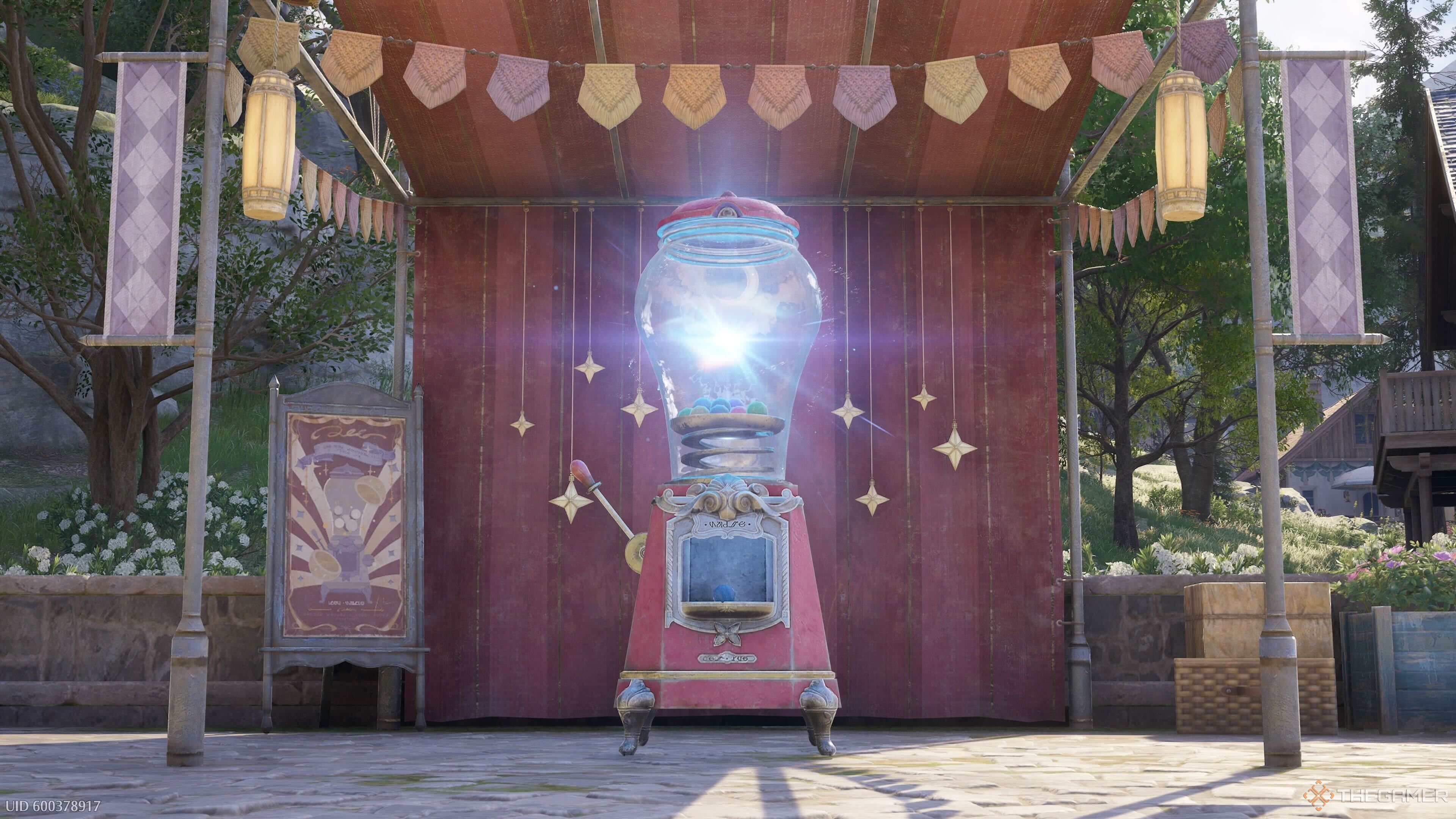 The machine that gives you random new items in Infinity Nikki.