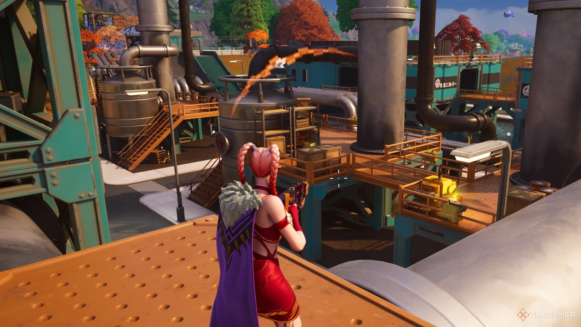 Pipes at Pumped Power in Fortnite Chapter 6 Season 1.