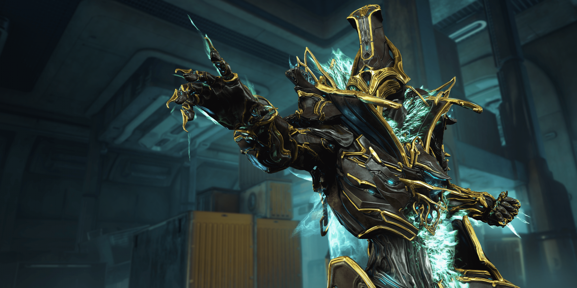 Warframe screenshot of character wearing Revenant Prime Armor.