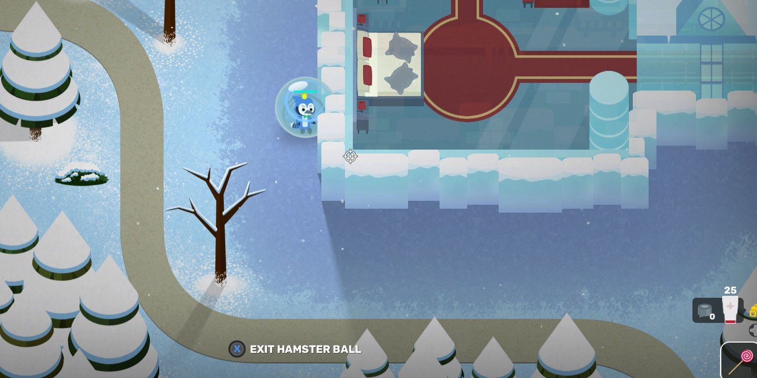 Super Animal Royale screenshot of Penguin Palace.