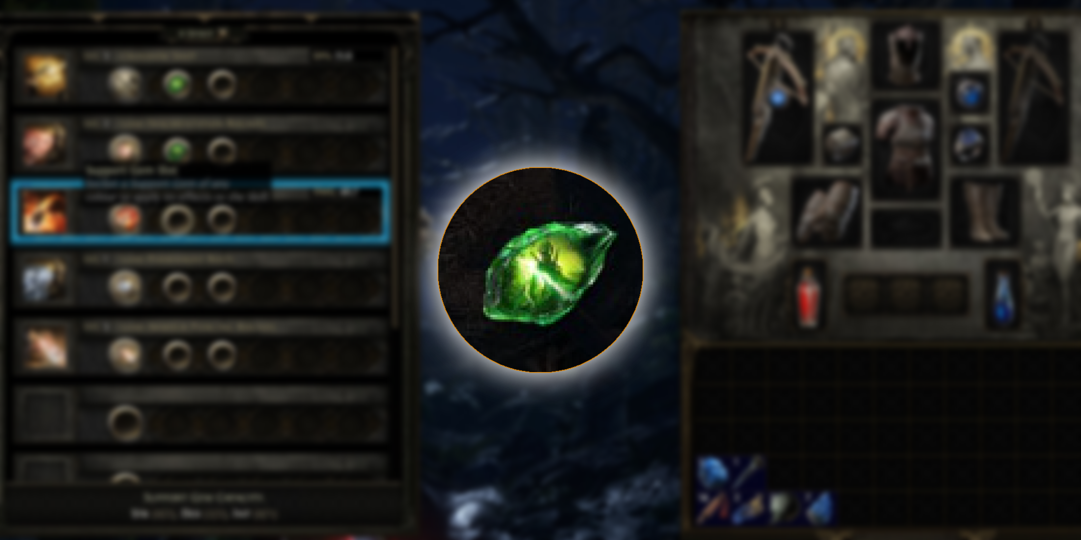 Path of Exile 2 Support Gem Sockets Support Gems PoE 2