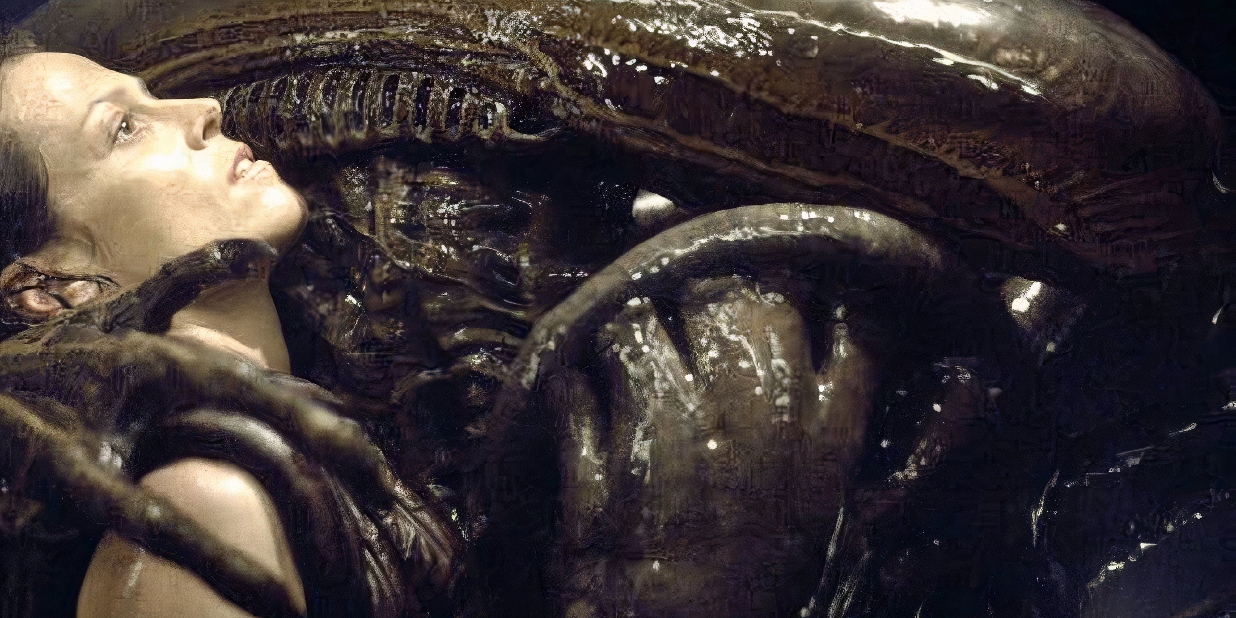 Every Alien Movie, Ranked Ellen Ripley being carried by an Alien