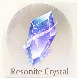 The Resonite Crystal icon in Infinity Nikki.