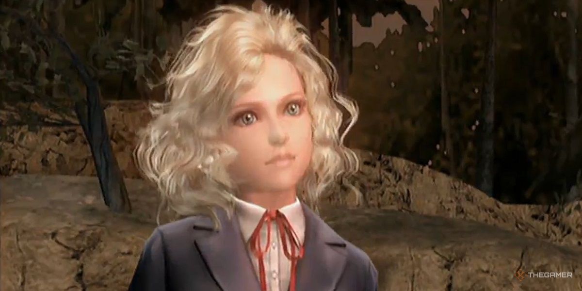 A close-up of Paz in Metal Gear Solid: Peace Walker.