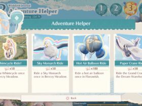 Wishfield Journal Event Day 3 Guide (Adventure Helper)