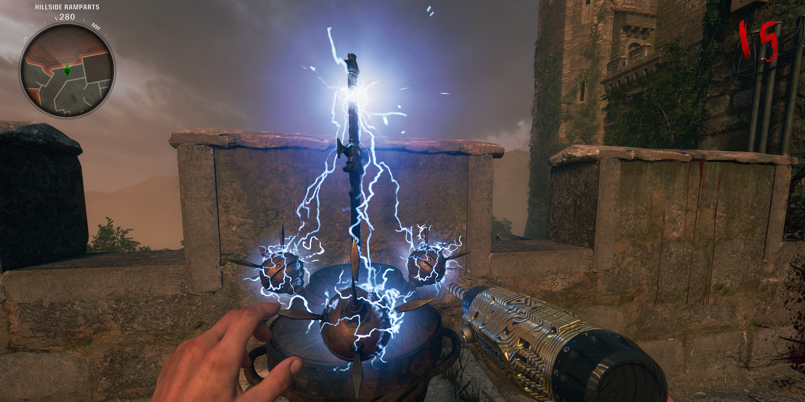 acquiring the lightning sword