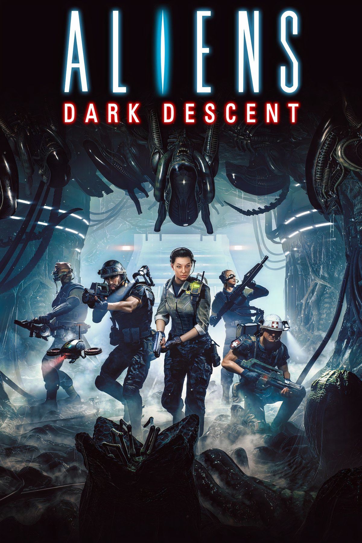 Aliens Dark Descent Tag Page Cover Art