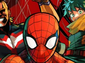 Deku Joins Spiderman In A New Illustration