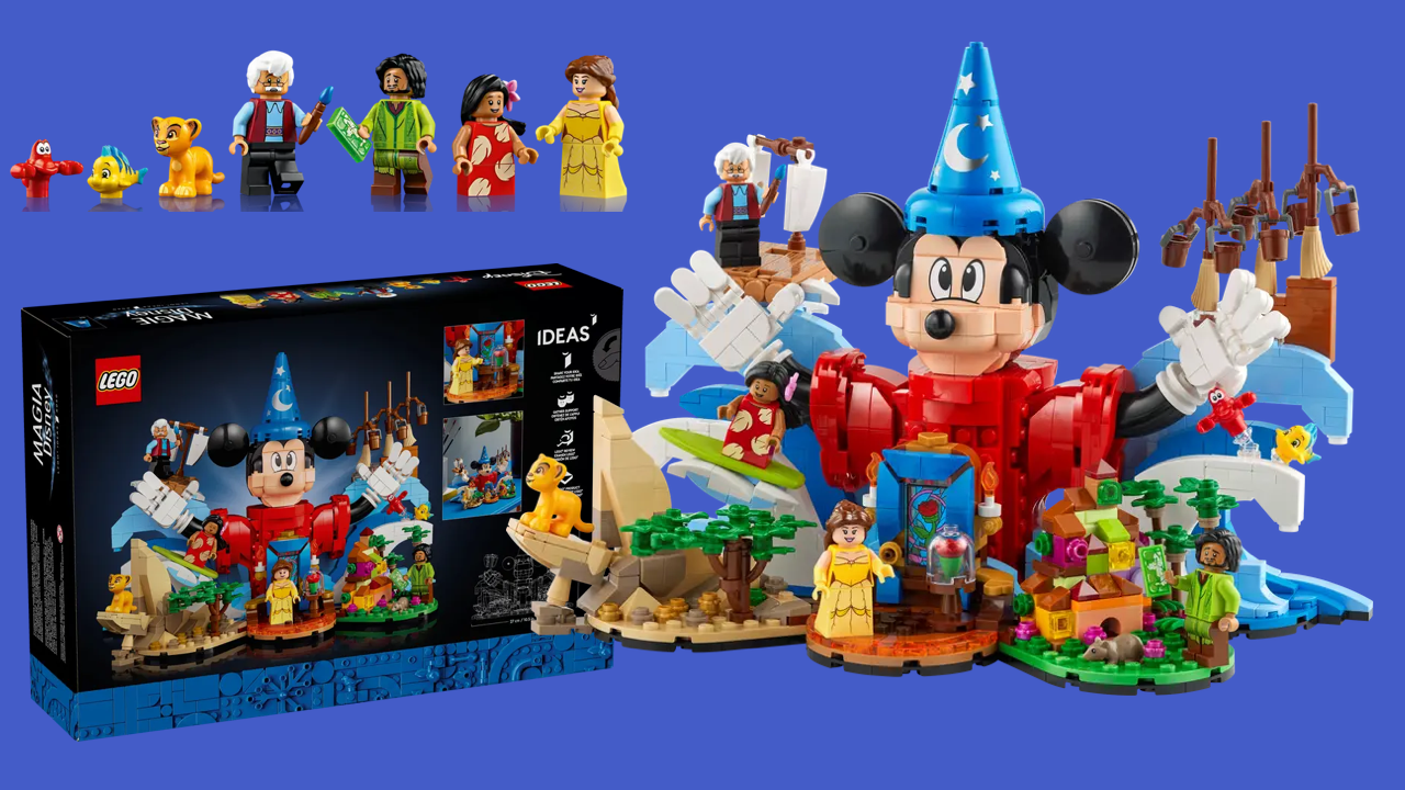 Disney Gift Idea: Sorcerer Mickey Lego Diorama Gets First Big Discount