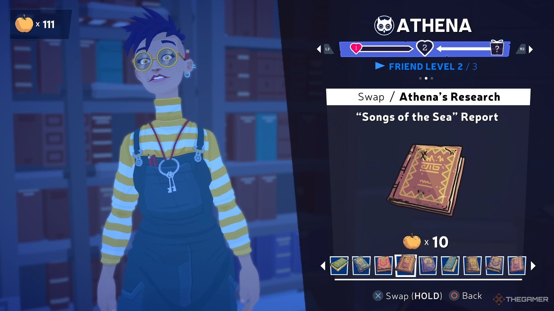 Browsing Athena's stock of reports.