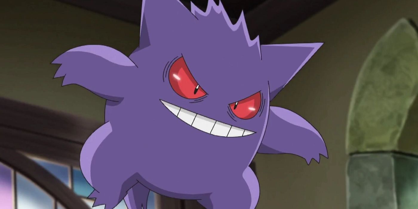 ash's gengar in Pokemon anime