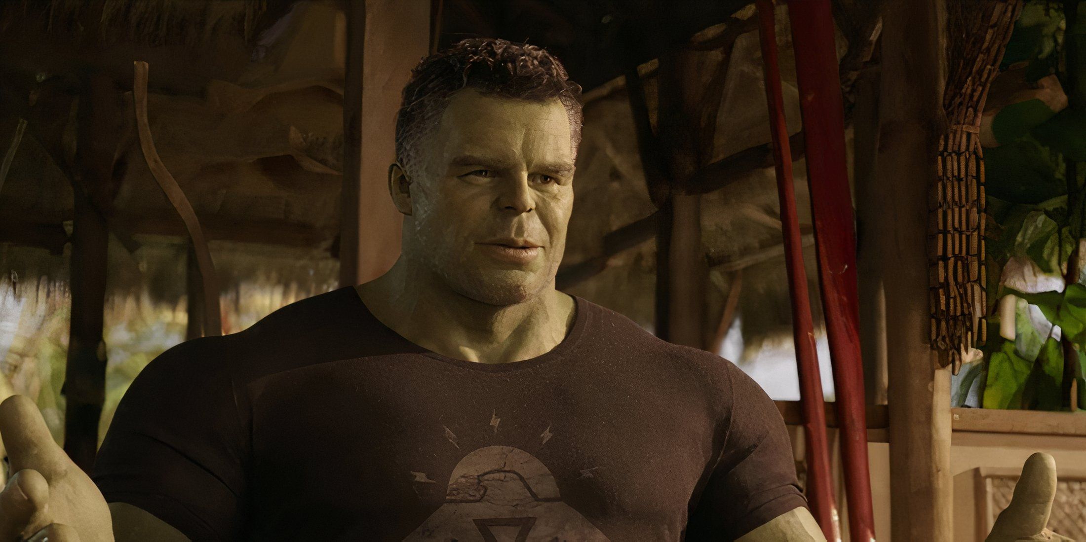 Hulk in a t-shirt 