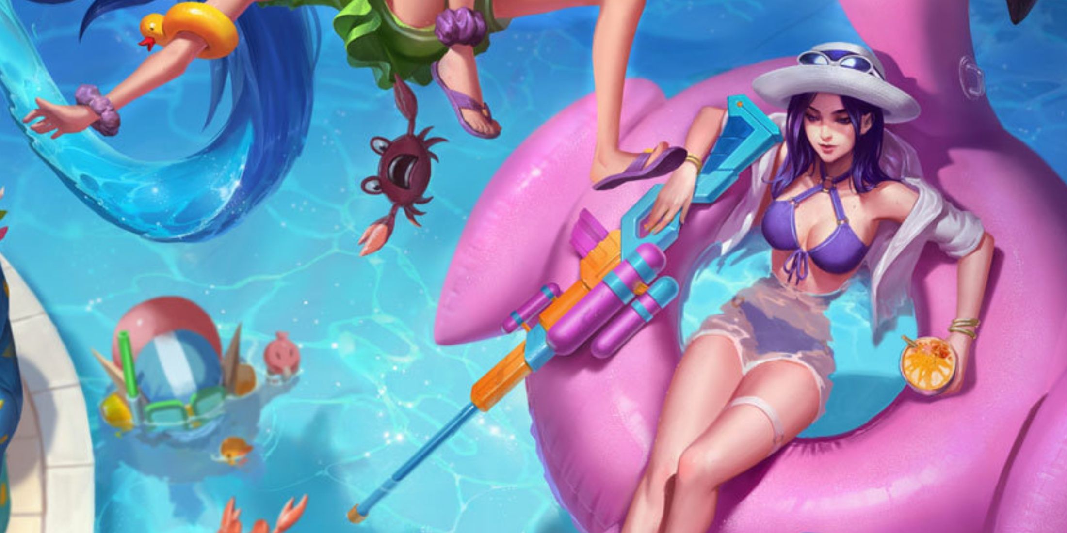 Pool Party Caitlyn