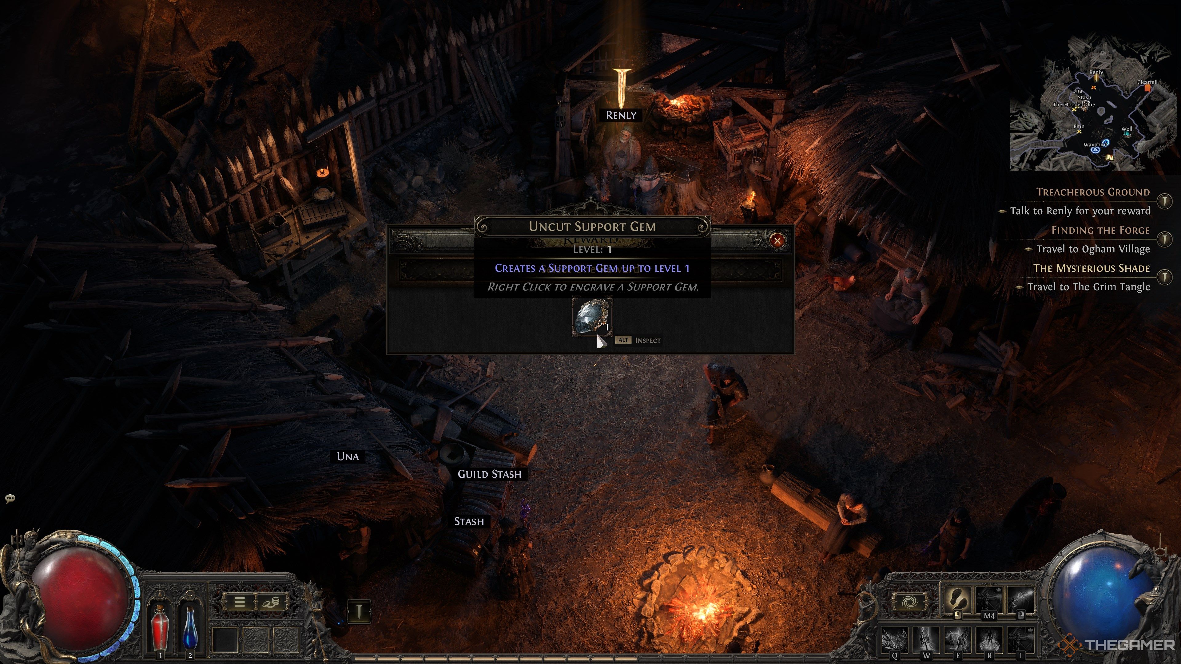 Path of Exile 2 Support Gem Reward