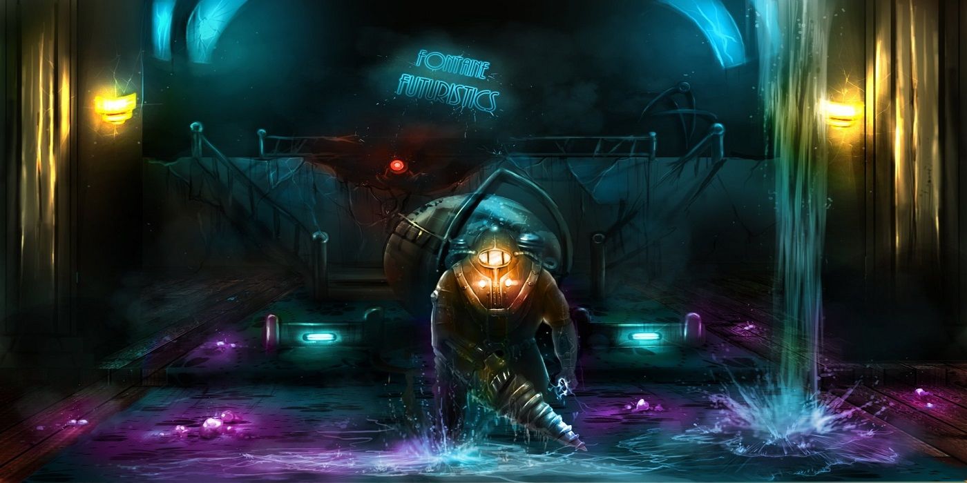 bioshock subject delta in fontaine futuristics