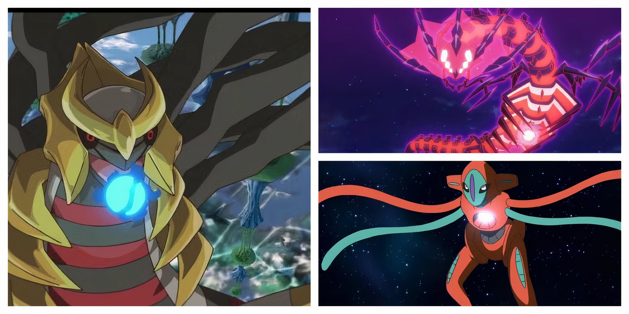 The best alien pokemon, Giratina, Deoxys and Eternatus 