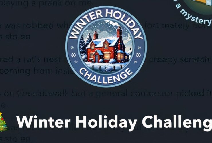 How to Complete the Winter Holiday Challenge