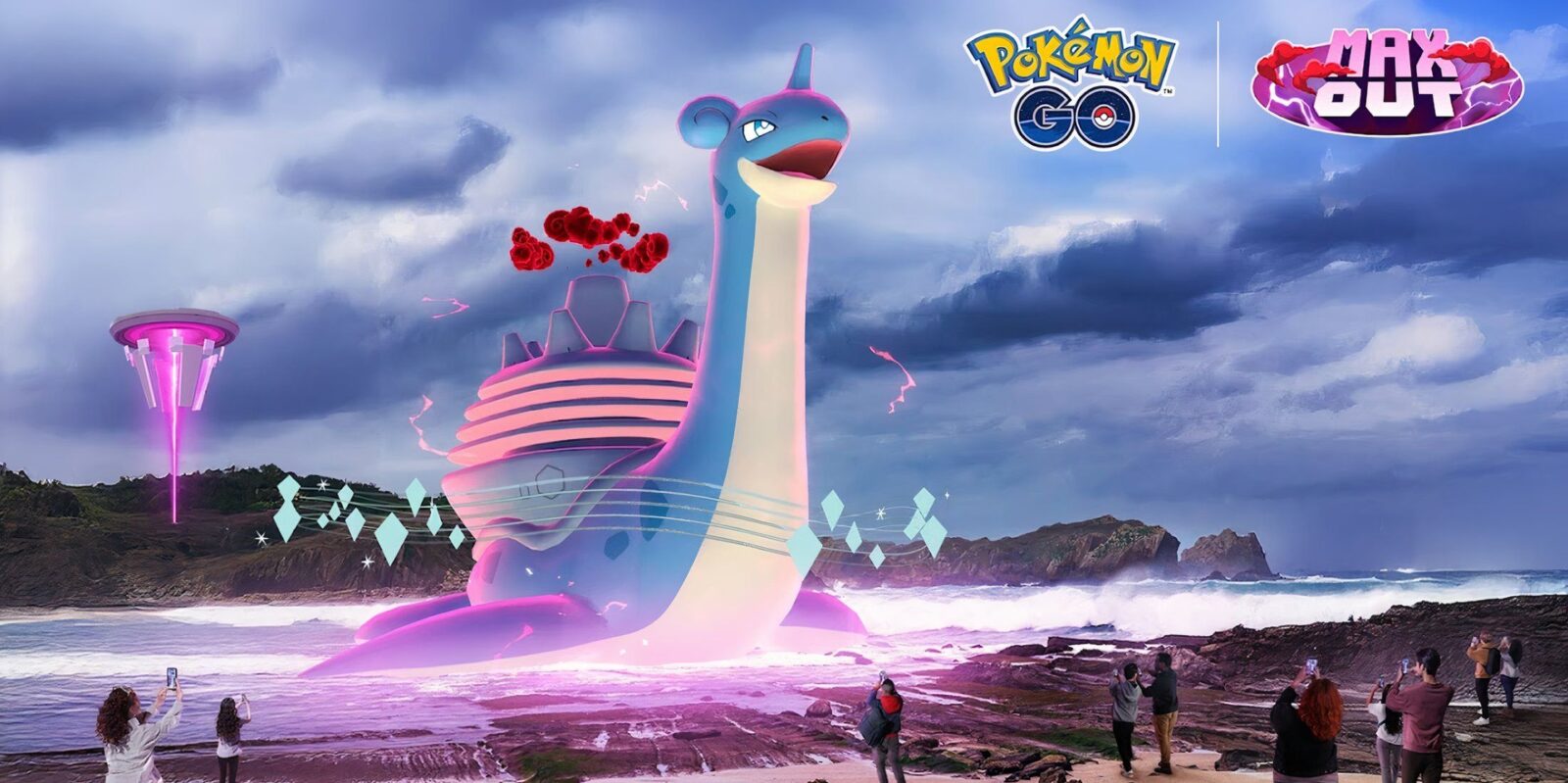 Pokemon GO Gigantamax Lapras Max Battle