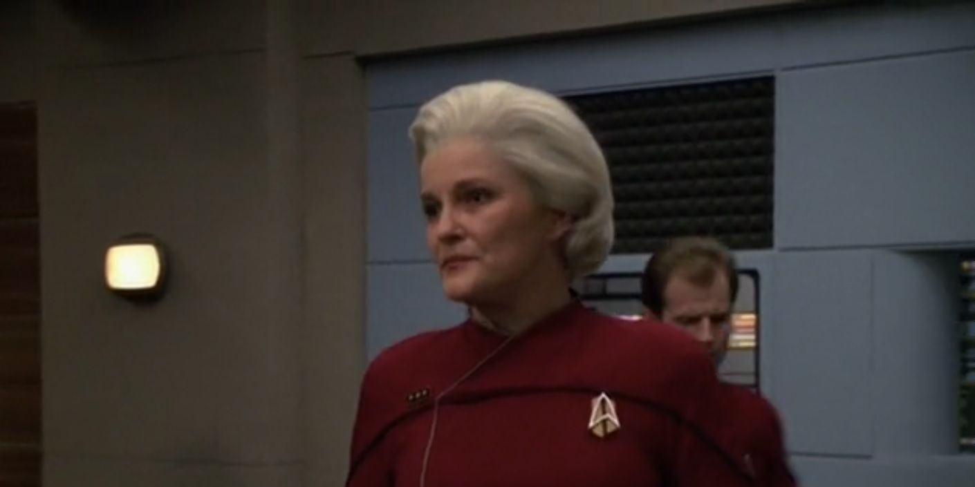 Admiral Janeway in "Endgame".