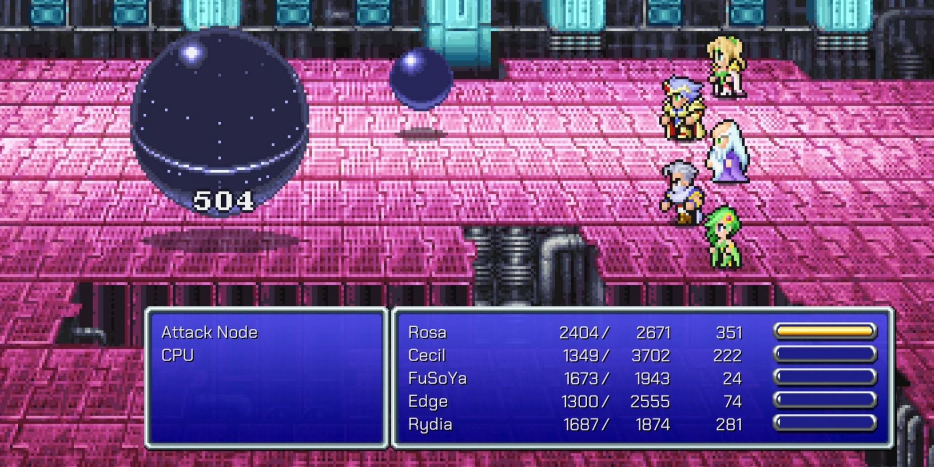 CPU in Final Fantasy 4