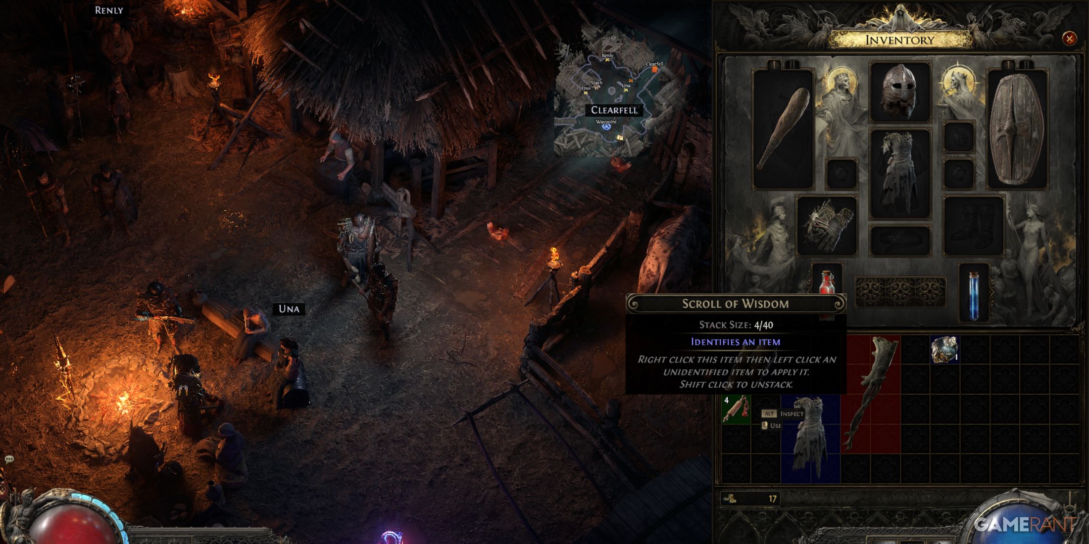 Identifying items before selling them in Path of Exile 2 is a smart beginner tip to maximize value in shops-1