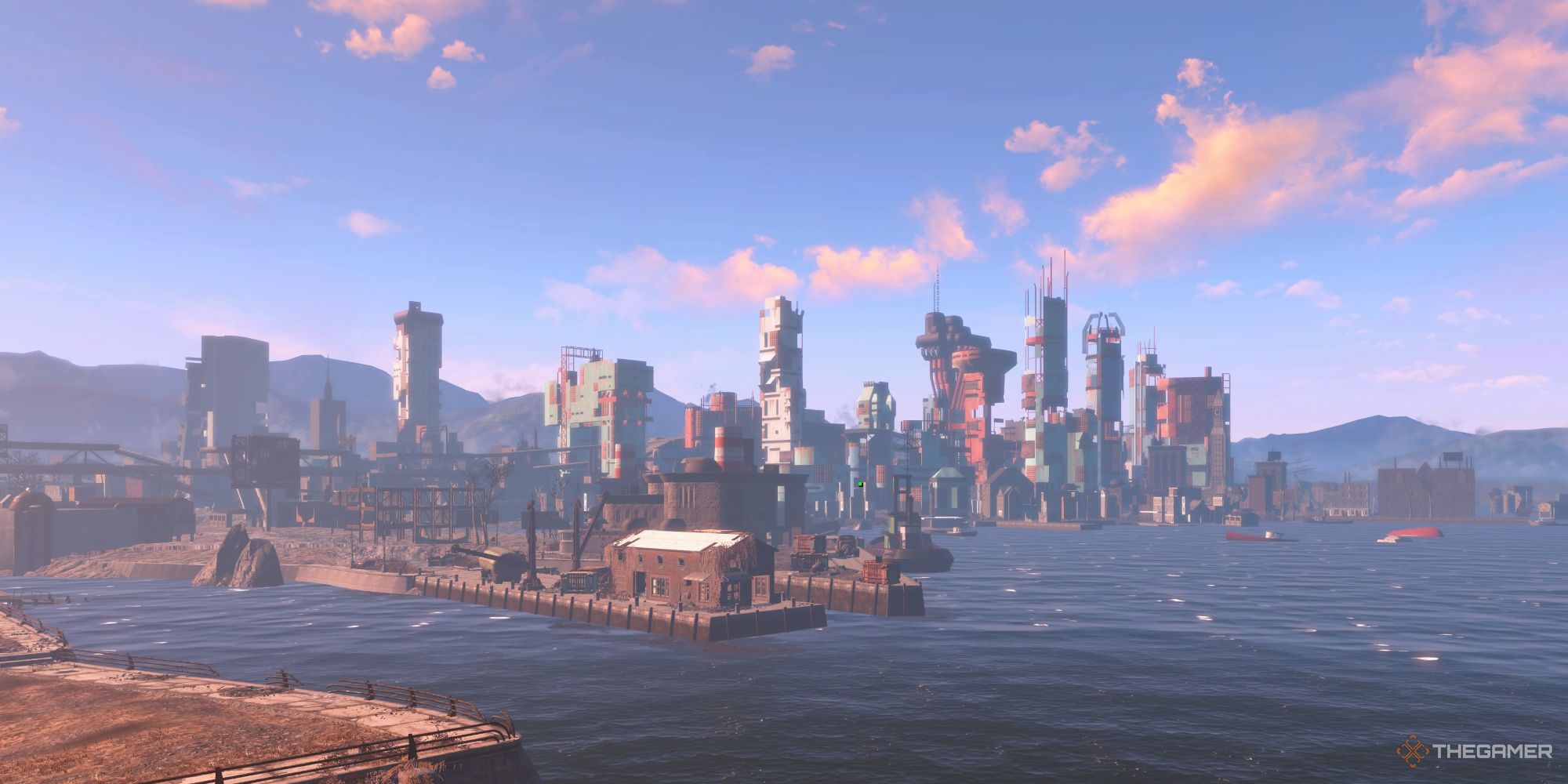 South Boston Overlook in Fallout 4.