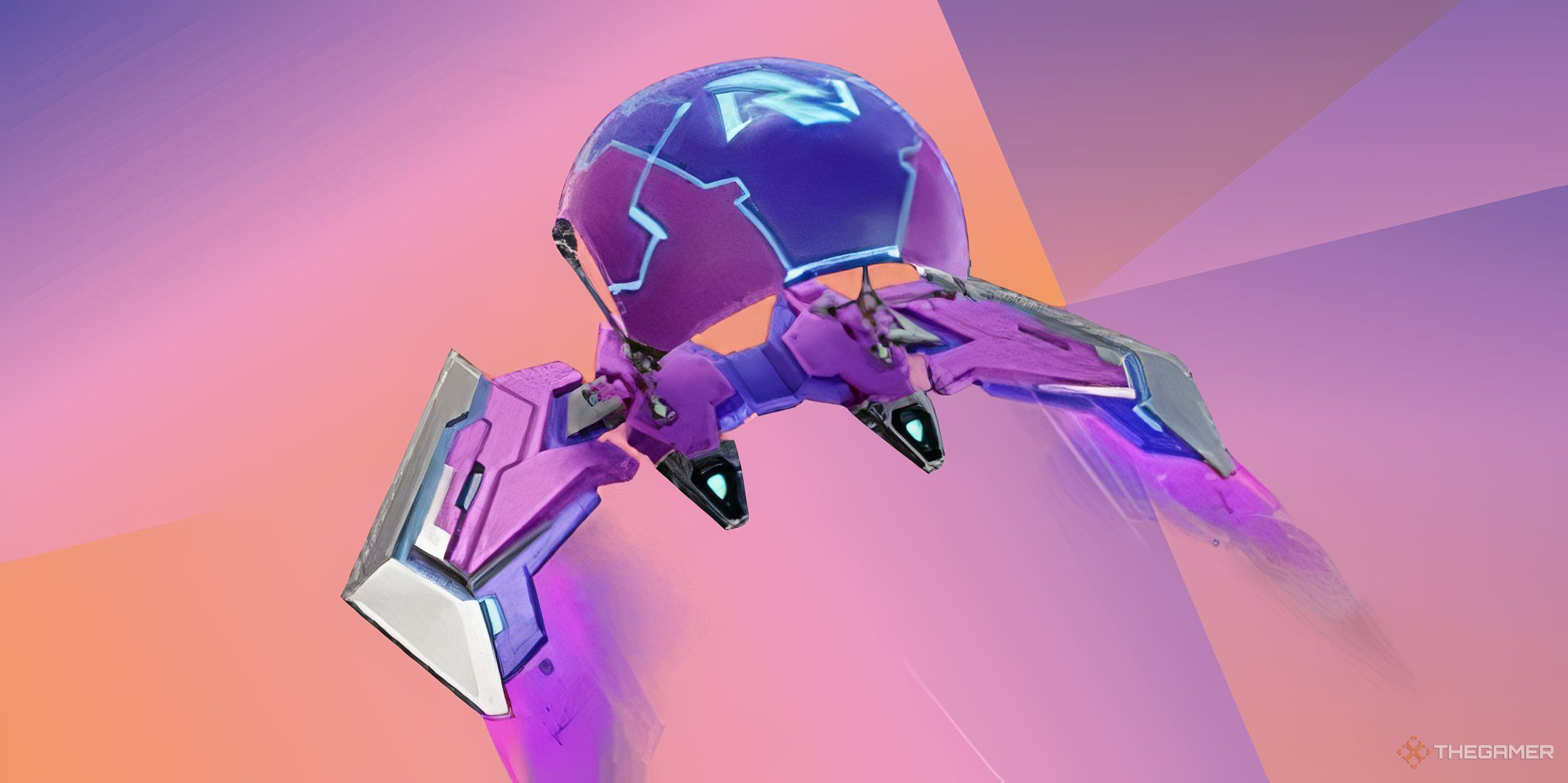 A photo of a Fortnite glider from the Marvel Rivals collab.