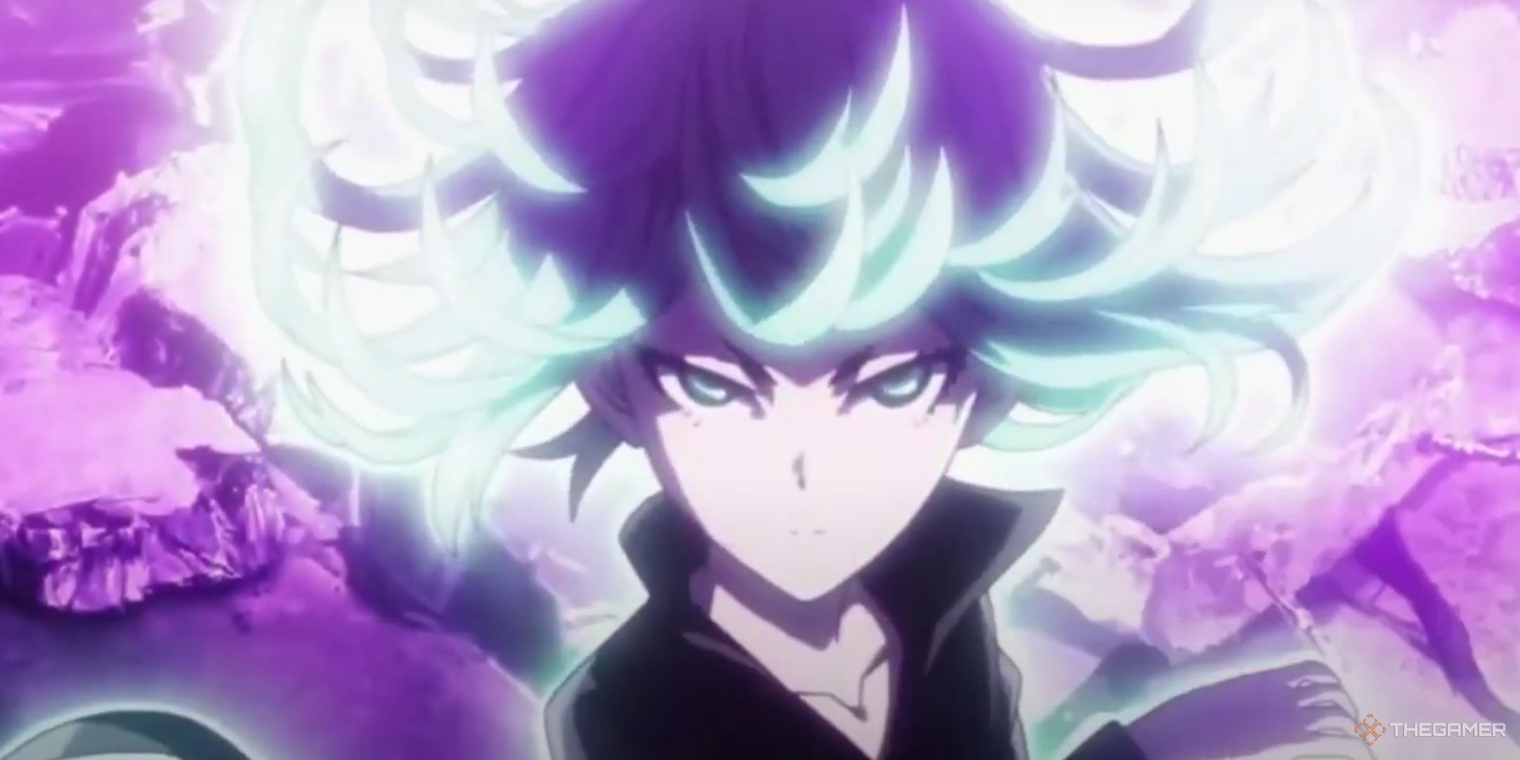 Tatsumaki is unleashing her psychic powers in One Punch Man.