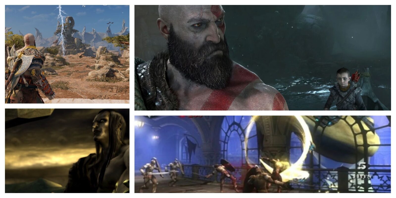 8 God Of War Games With The Most Boss Fights, Ranked