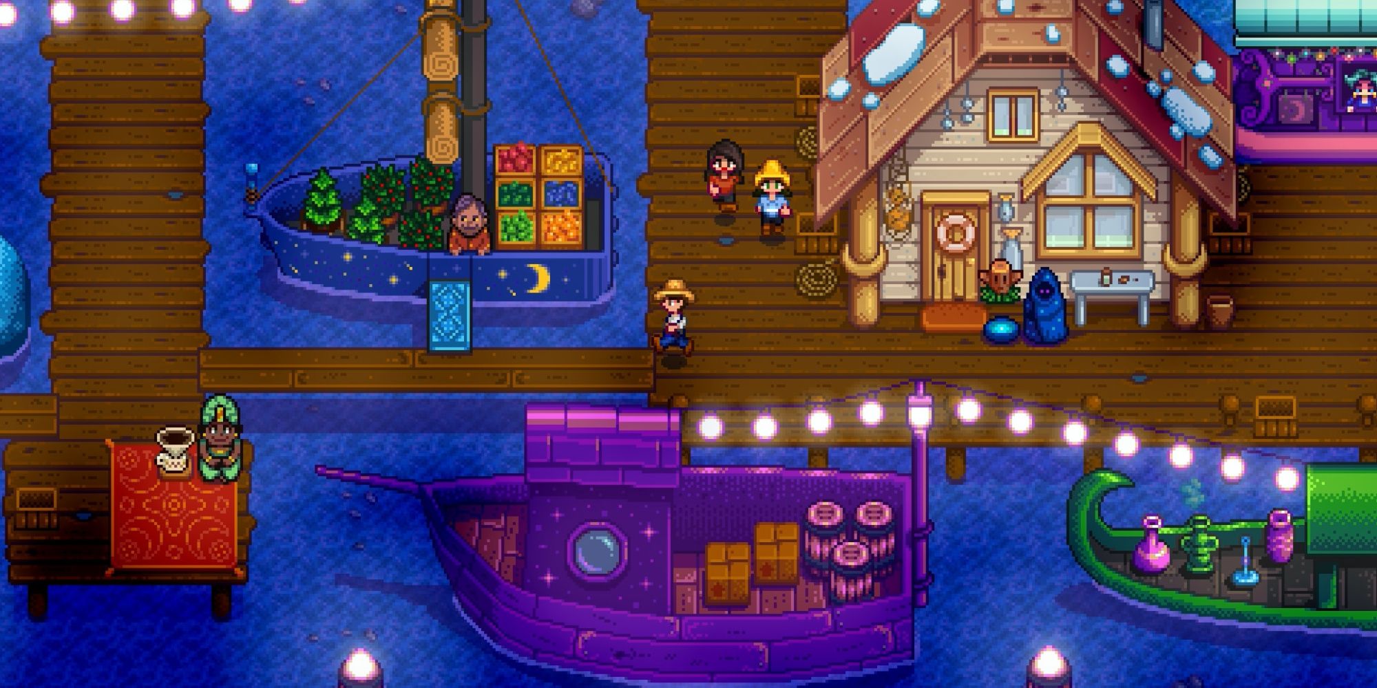 stardew valley multiplayer at the pier