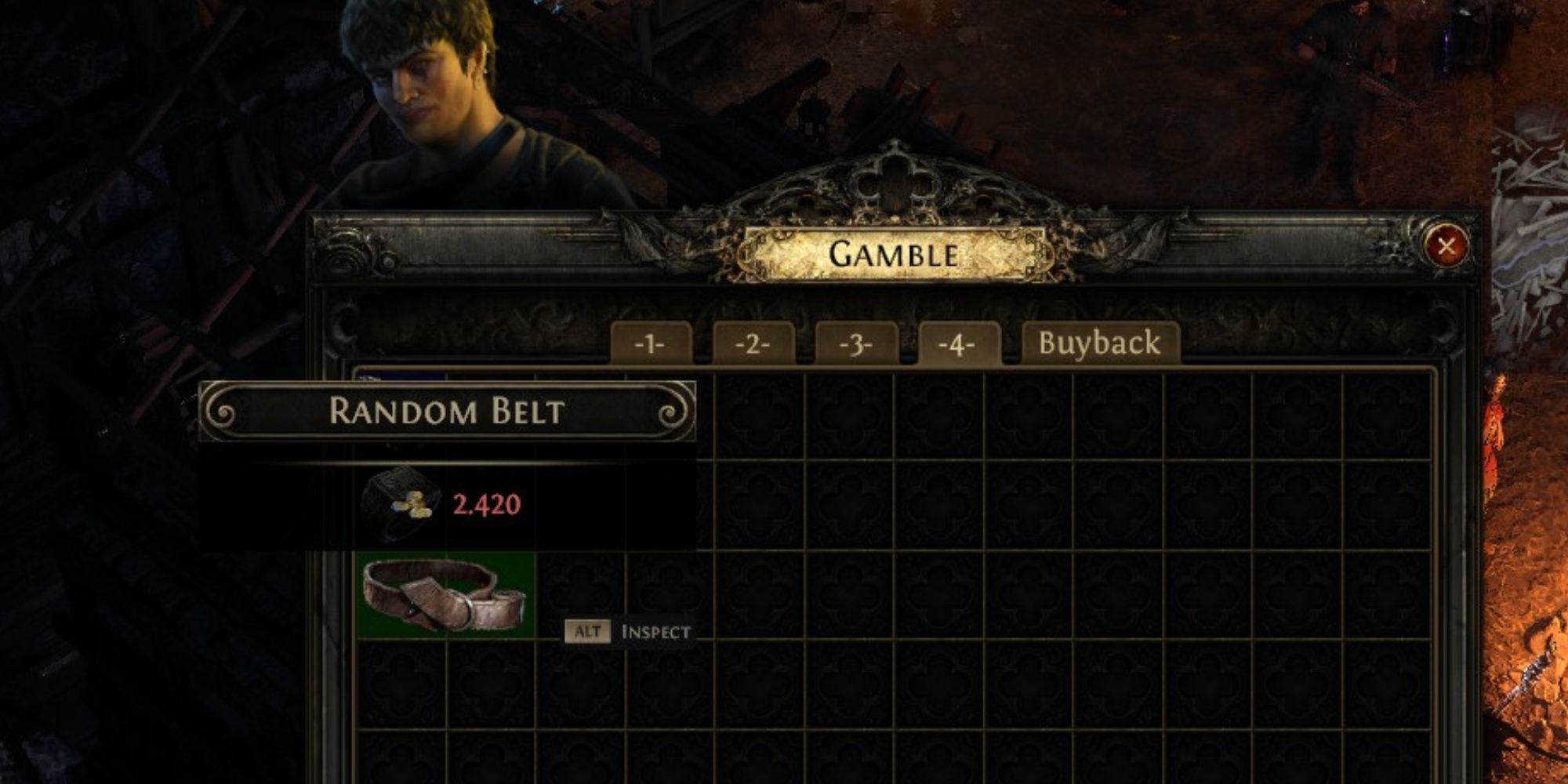 Belt Gamble Path of Exile 2