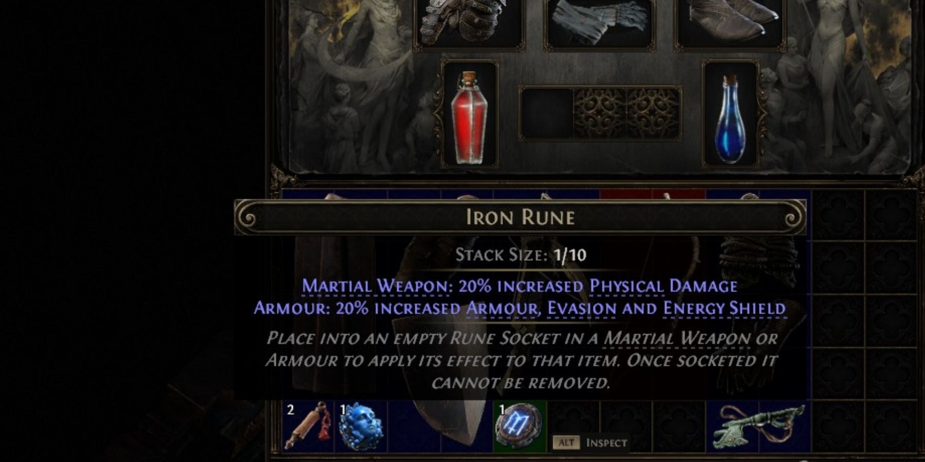 Iron Rune Path of Exile 2