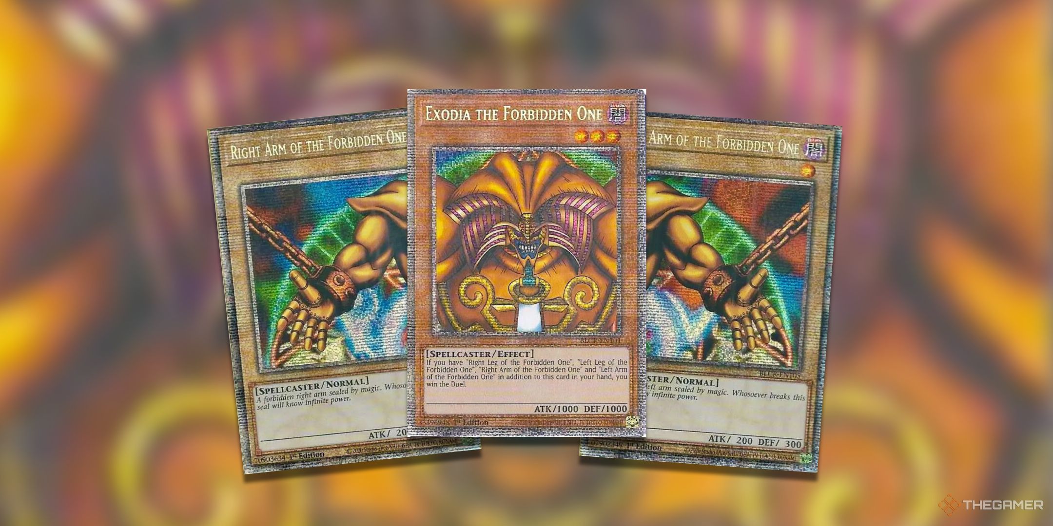 The most valuable Exodia and their Yu-Gi-Oh! TCG Card Art.