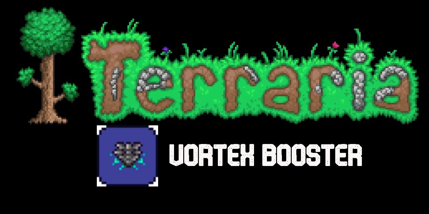 Terraria Vortex Booser hotbar icon against a black background.