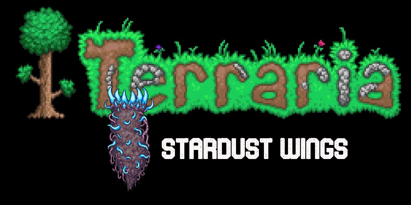 Terraria Stardust Pillar against a black background.