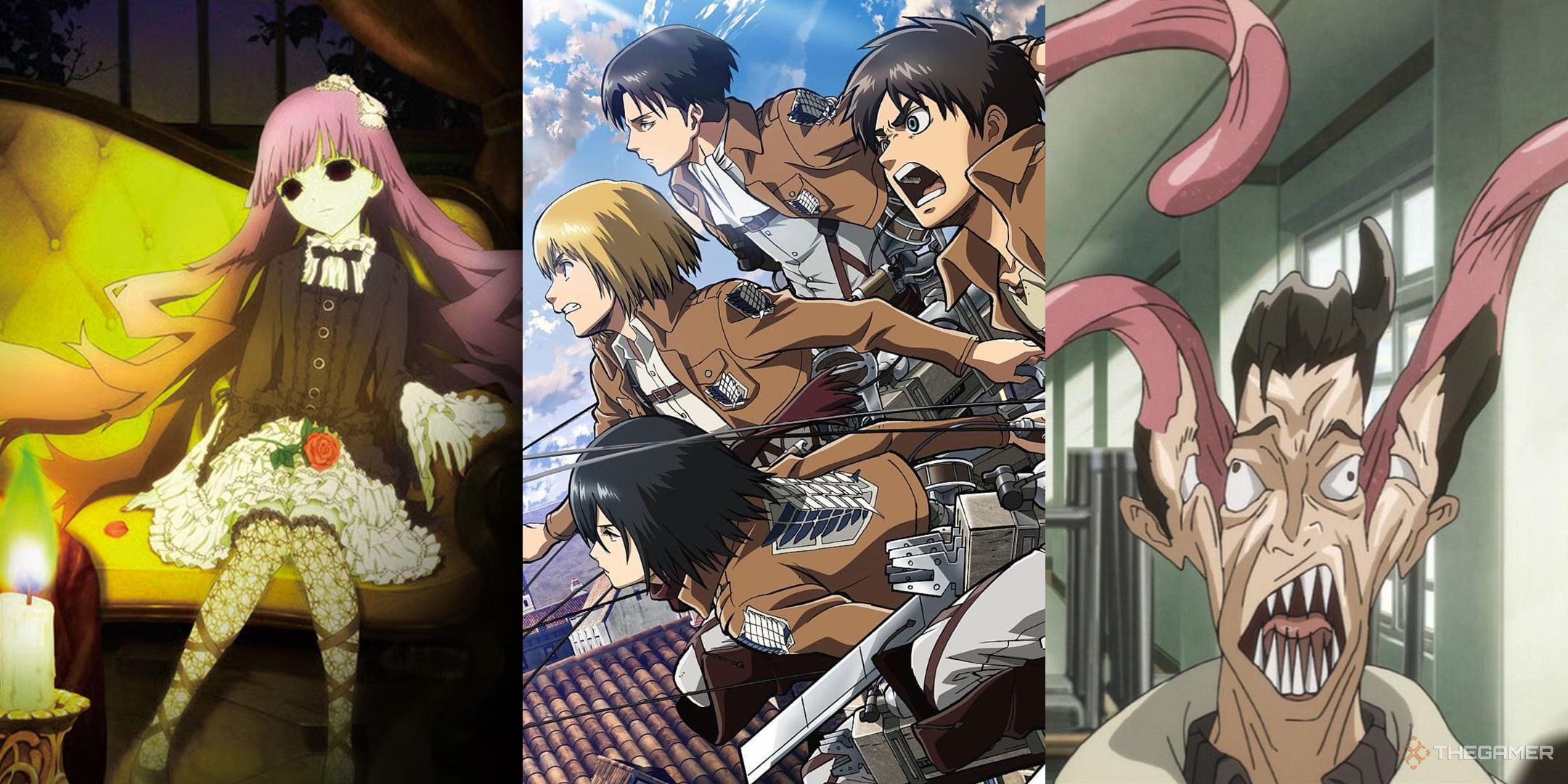 Attack on Titan, Shiki, and Parasyte: The Maxim.