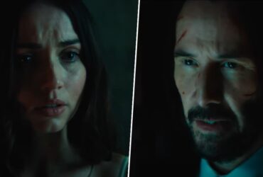 John Wick spin-off Ballerina star Ana de Armas says her character burns 106 people in an "insane" flamethrower scene that made her cry