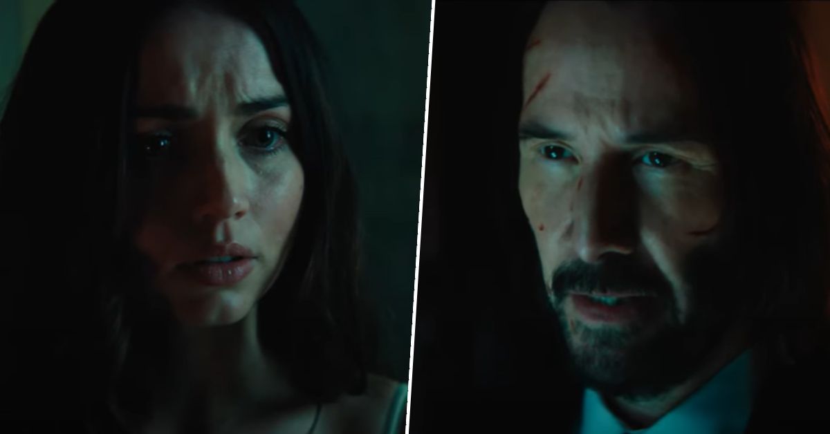 John Wick spin-off Ballerina star Ana de Armas says her character burns 106 people in an "insane" flamethrower scene that made her cry