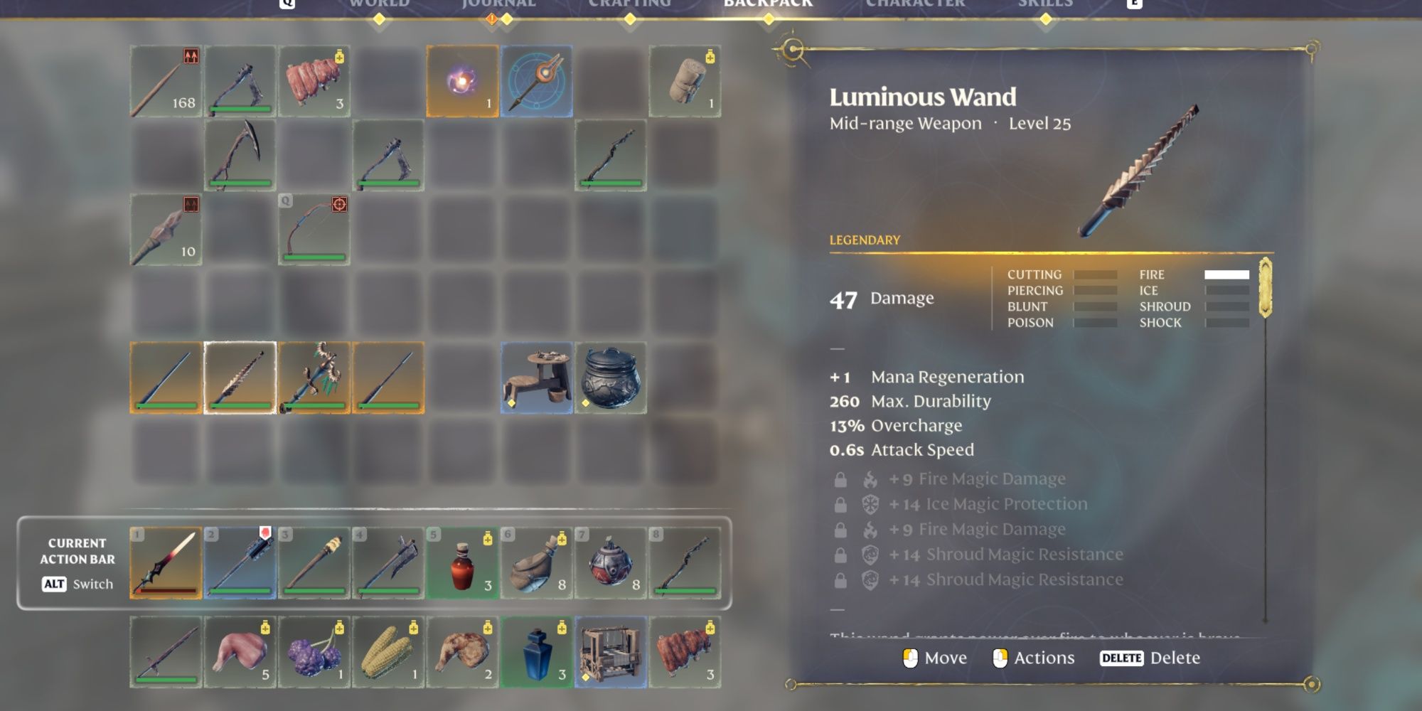 Luminous Wand In Enshrouded