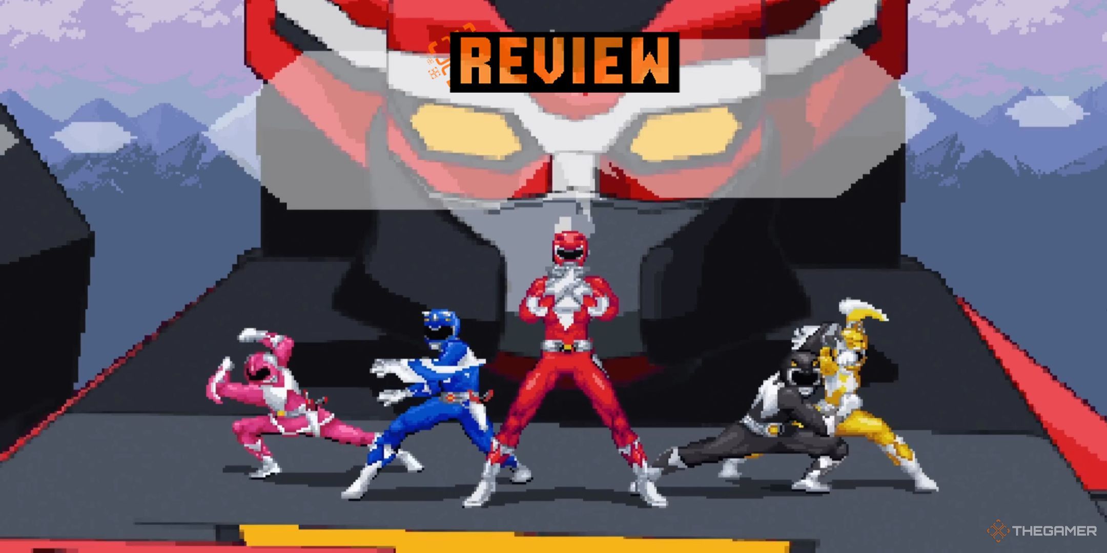 A review card for Power Rangers: Rita's Rewind.