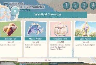 Wishfield Journal Event Day 5 Guide (Wishfield Chronicles)