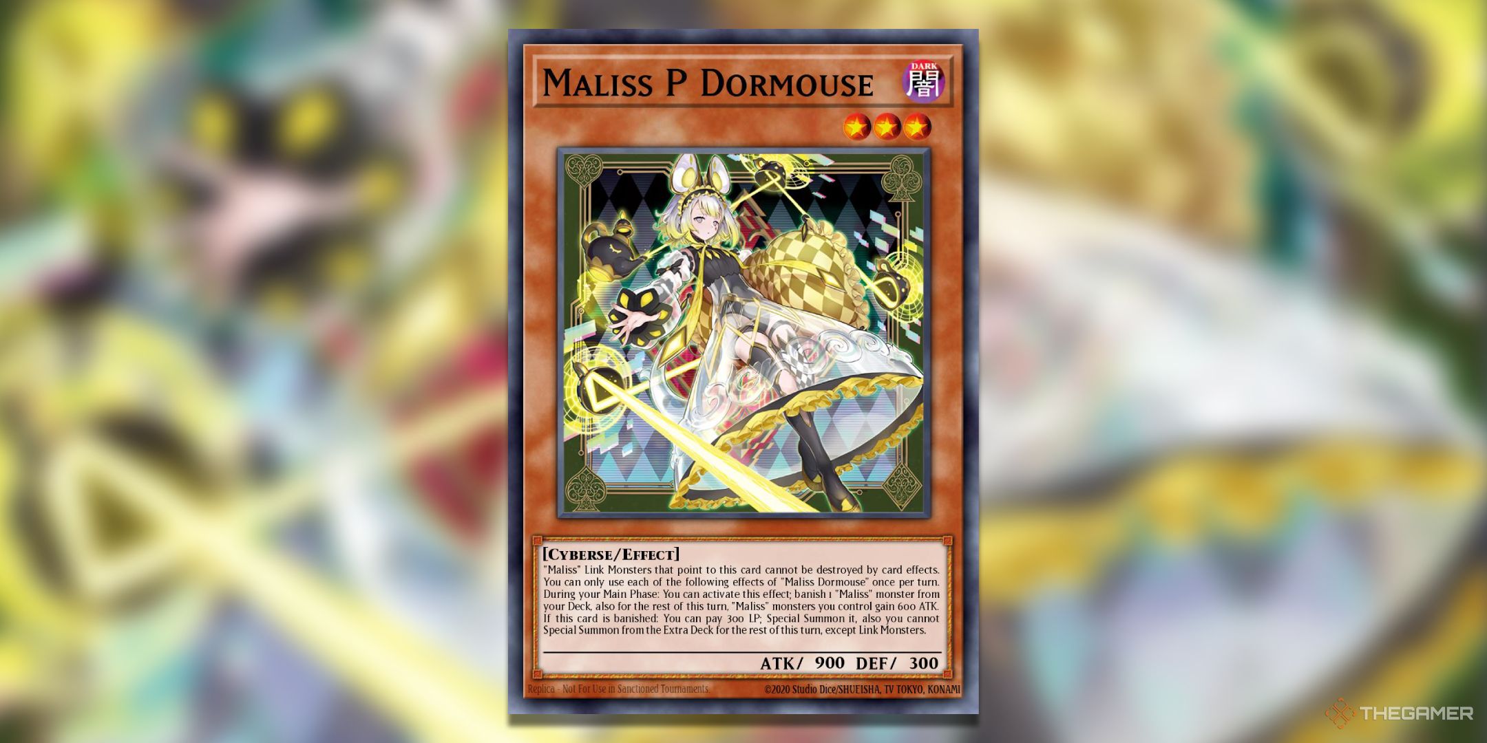 Maliss P Dormouse Yu-Gi-Oh! TCG Card Art.-1