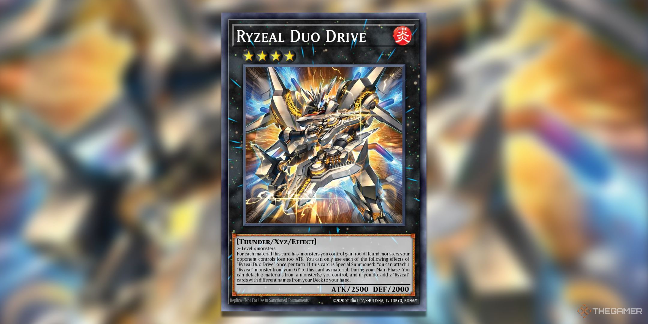 Ryzeal Duo Drive Yu-Gi-Oh! TCG Card Art.