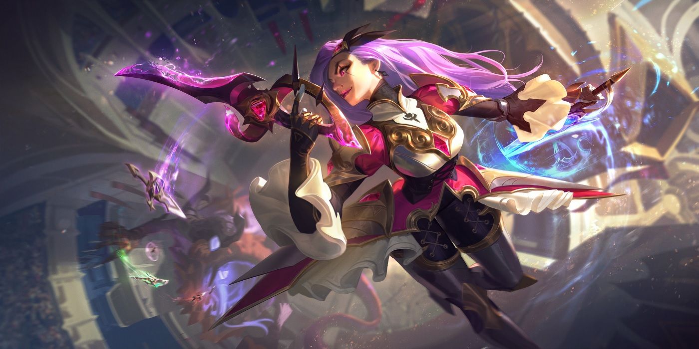 league of legends battle queen katarina splash art