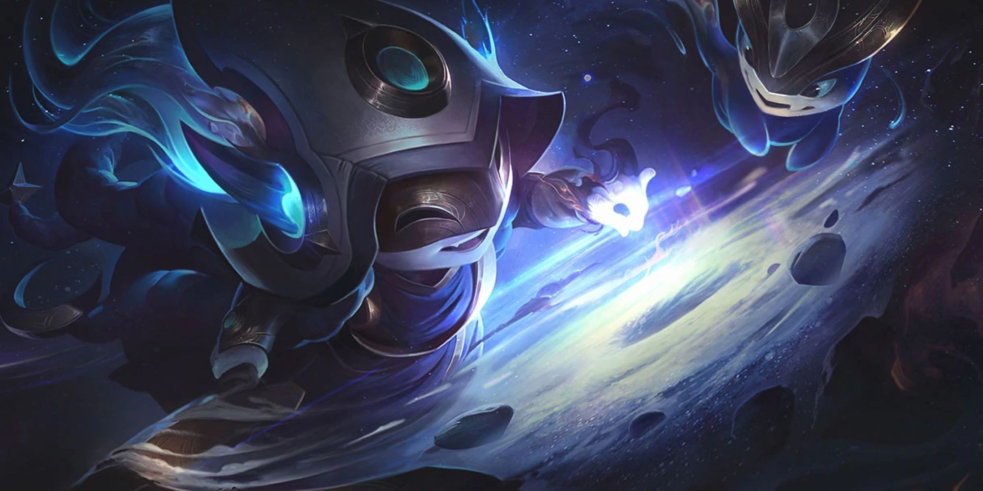 League of Legends Cosmic Enchantress Lulu Splash Art